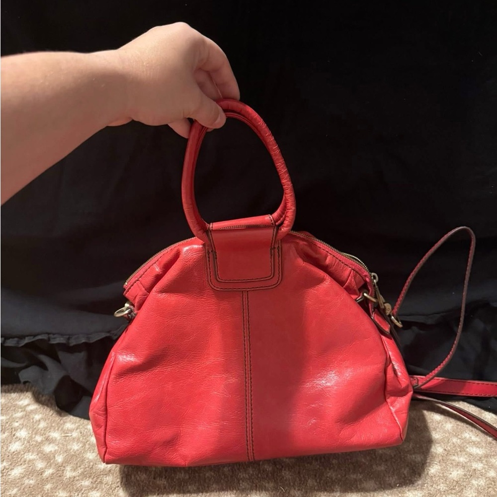 HOBO Vibrant Red Satchel